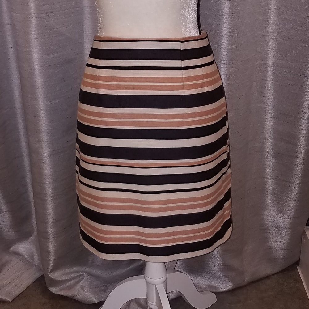 Loft Striped Skirt